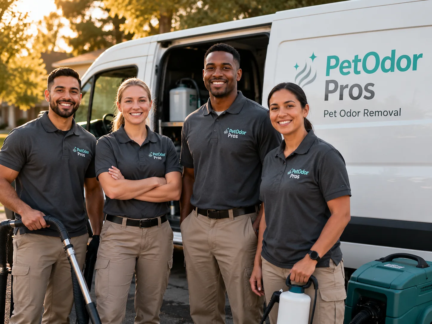 Pet Odor Removal team serving Cleveland, VA